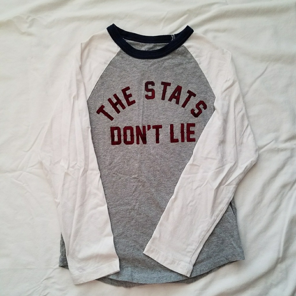 Boys long sleeve graphic shirt